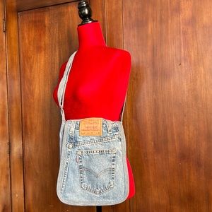 Upcycled Crossbody Bag made from Vintage Levis